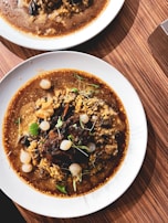 A warm, comforting plate of homemade food, steaming and ready to serve.