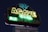 A neon sign glowing against a dark sky, featuring the words 'AGAVE GRILL' prominently in bright yellow and green. Below 'AGAVE,' 'GRILL' is displayed in green, with additional text referring to a restaurant that is less discernible but still illuminated. An agave plant graphic is depicted above the text.