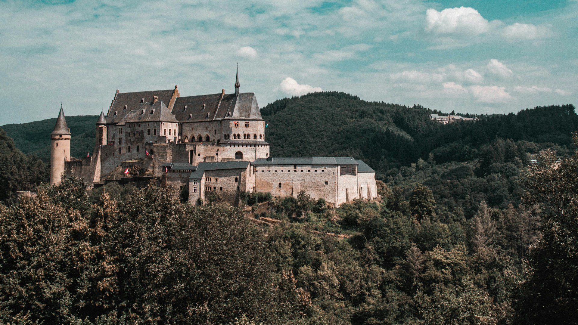 Vianden Castle - Famous Landmarks of Luxembourg