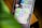 A smartphone screen displaying a folder labeled 'Messages' containing messaging application icons such as WhatsApp, Telegram, Line, WeChat, and Signal. A blurred green plant is visible in the foreground, partially covering the view.