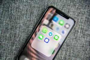WhatsApp网页版聊天界面