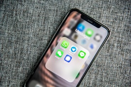 Text messages on phone