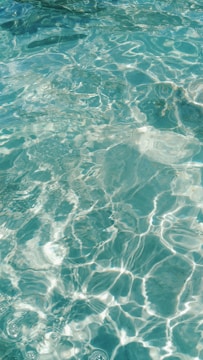 Clear glass of water with sunlight shining through, highlighting purity.