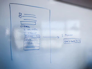 A simple illustration showing steps of life insurance application process.