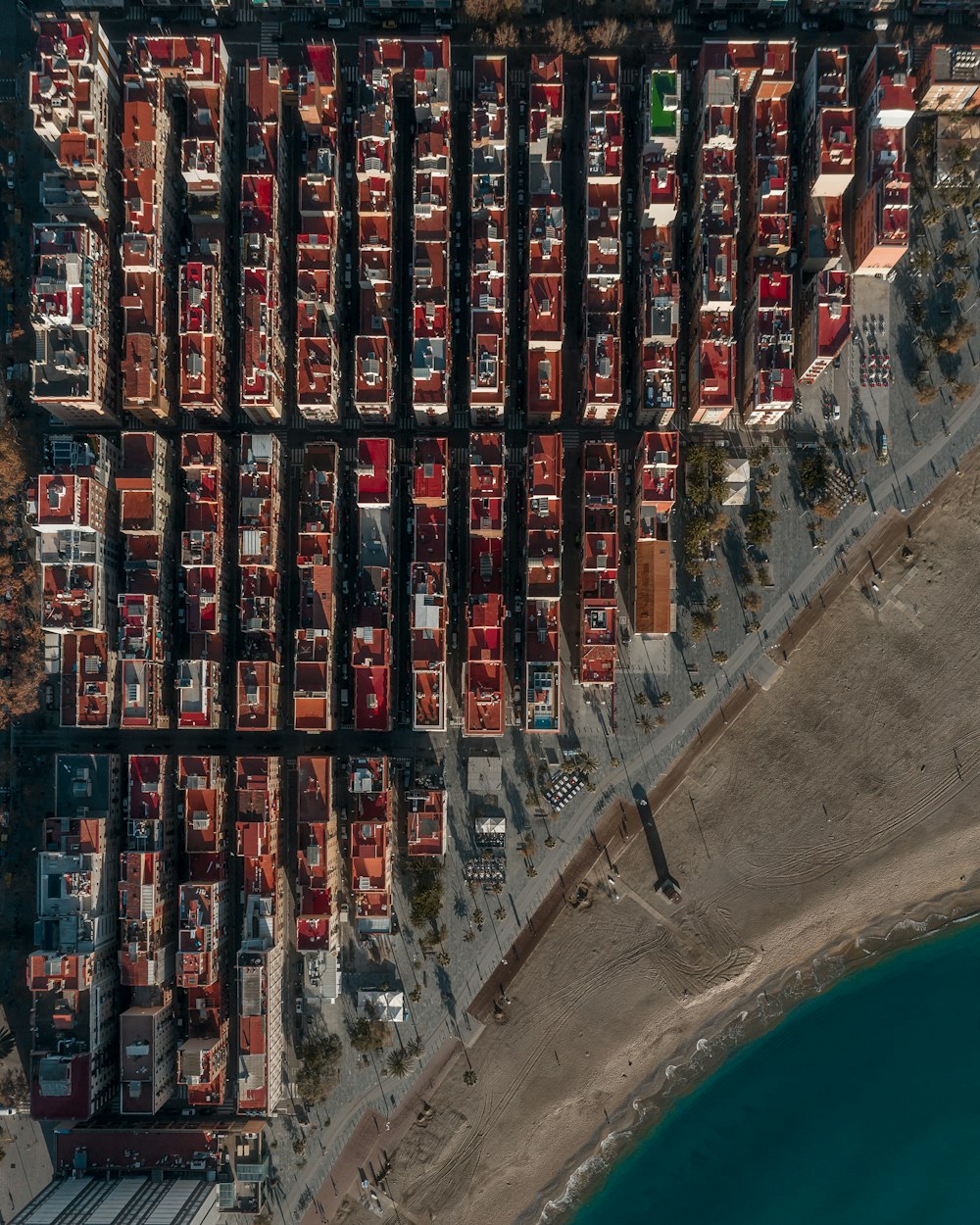 aerial view of city buildings during daytime