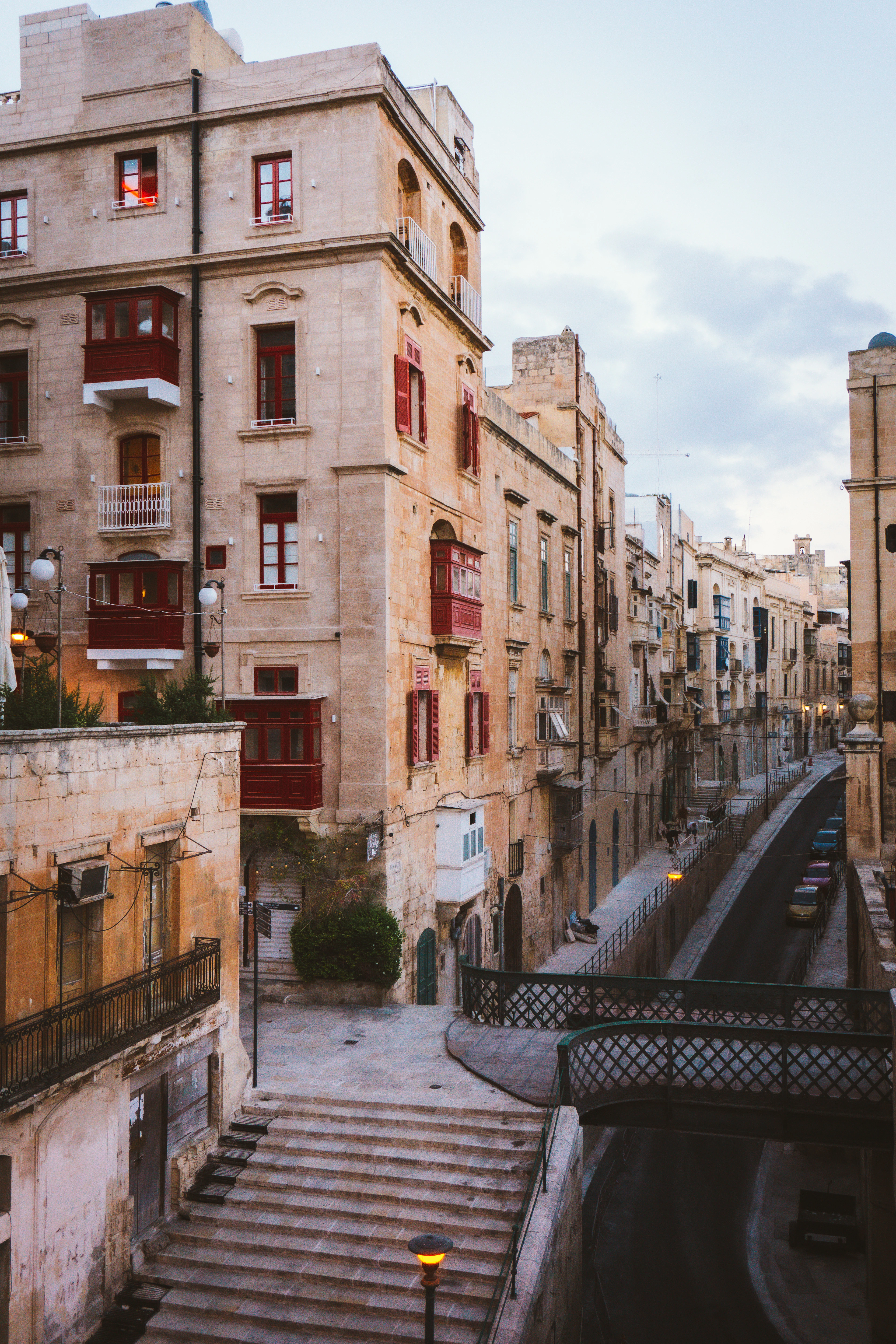The old town of Valletta, Malta