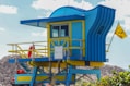 blue and white wooden house under blue sky during daytime