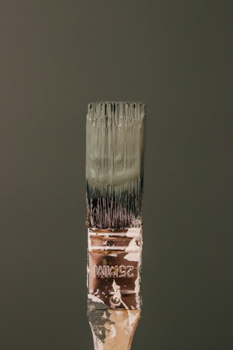 white and brown labeled soft tube