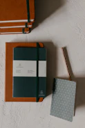 Neatly organized study materials and exam preparation guides for BME, DELE, and school maturity exams.