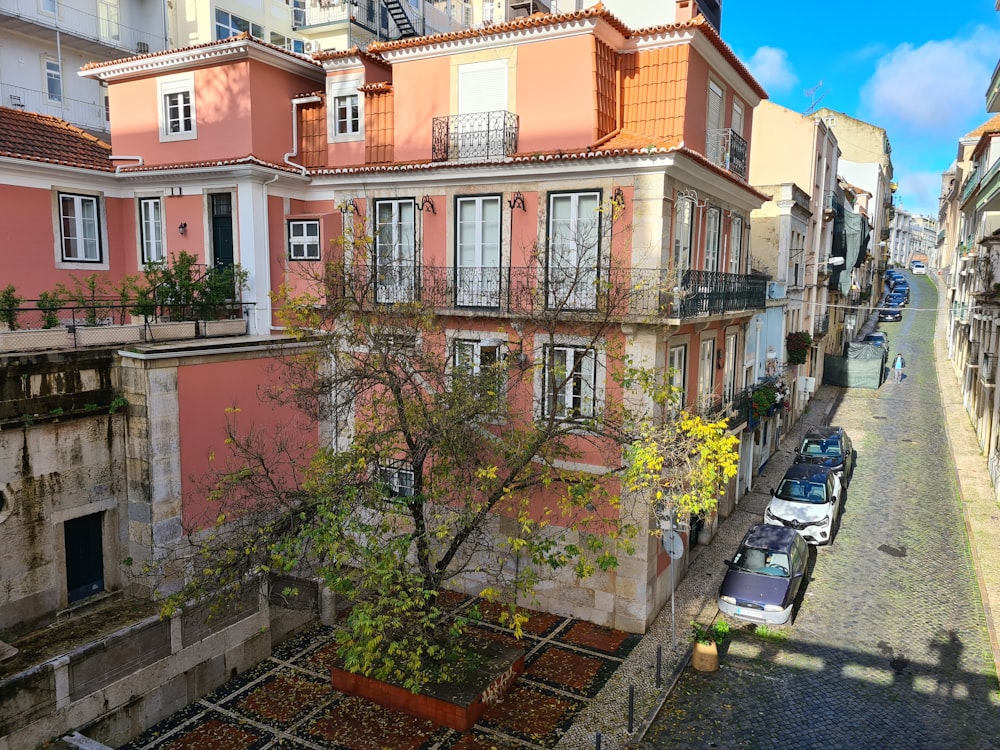 green trees near brown concrete building during daytime