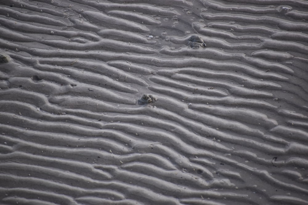 white sand with water droplets