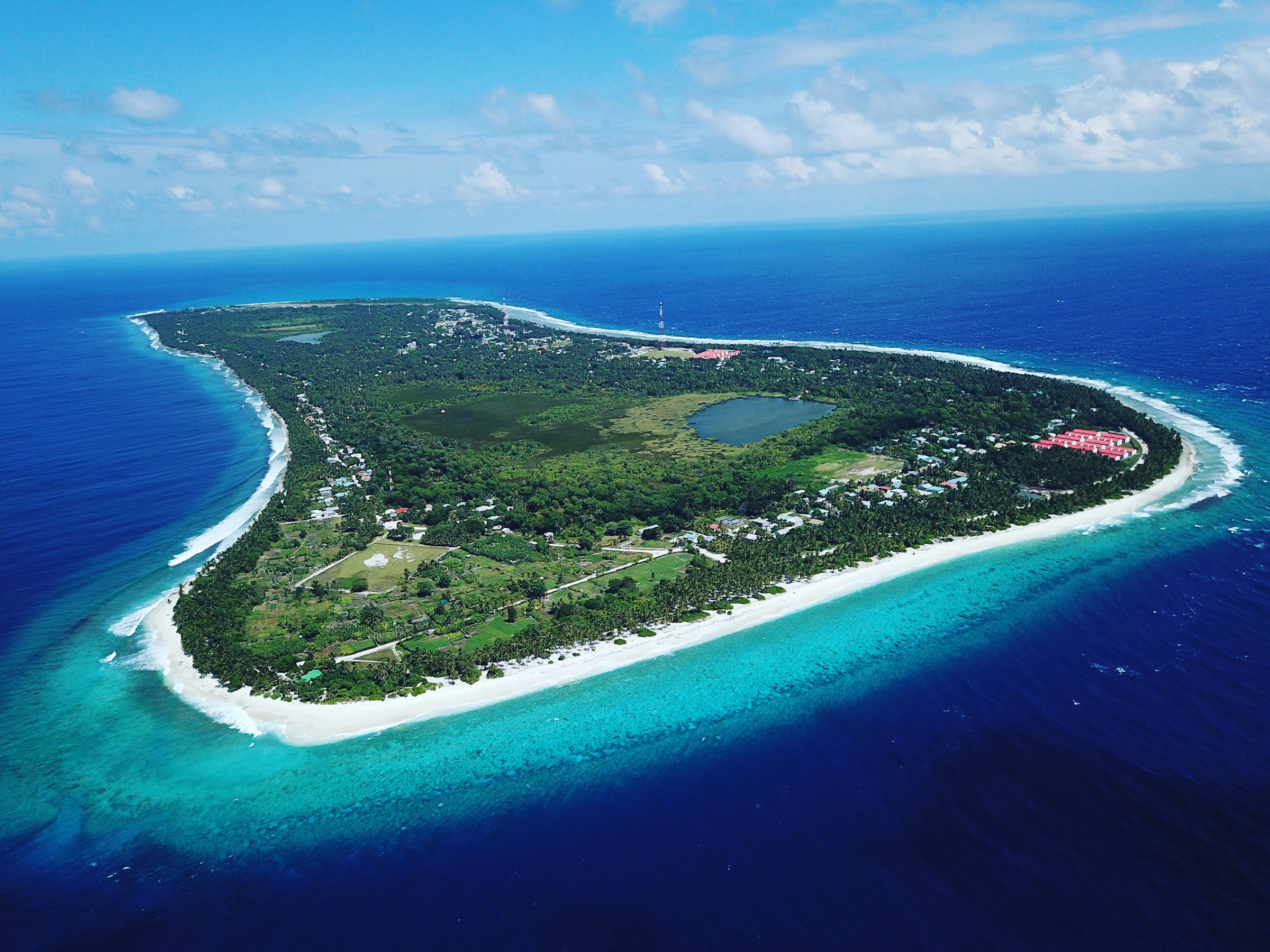 ފުވައްމުލަކުގެ އުޑުން ނެގި މަންޒަރު