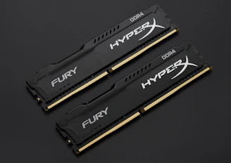 Memória RAM DDR4 16GB HyperX Fury Black 3200MHz