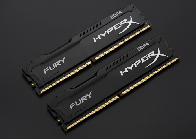 Memória RAM DDR4 16GB HyperX Fury Black 3200MHz