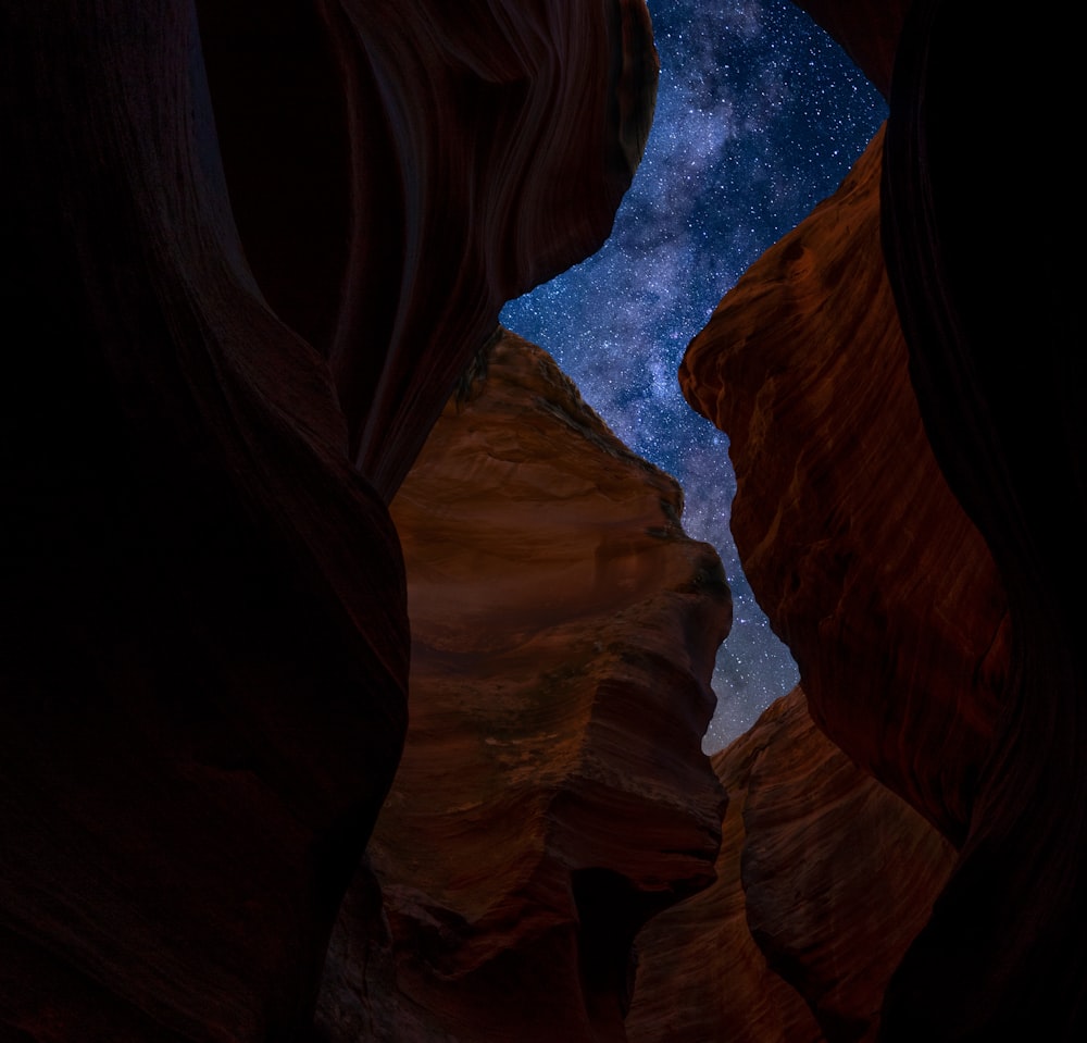 brown rock formation during daytime