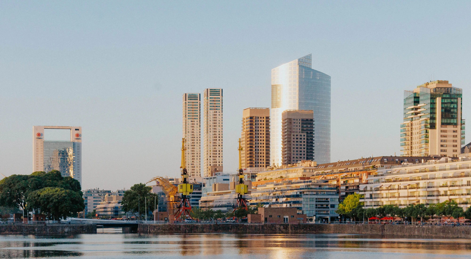 Waterfront buildings in Puerto Madero - Buenos Aires