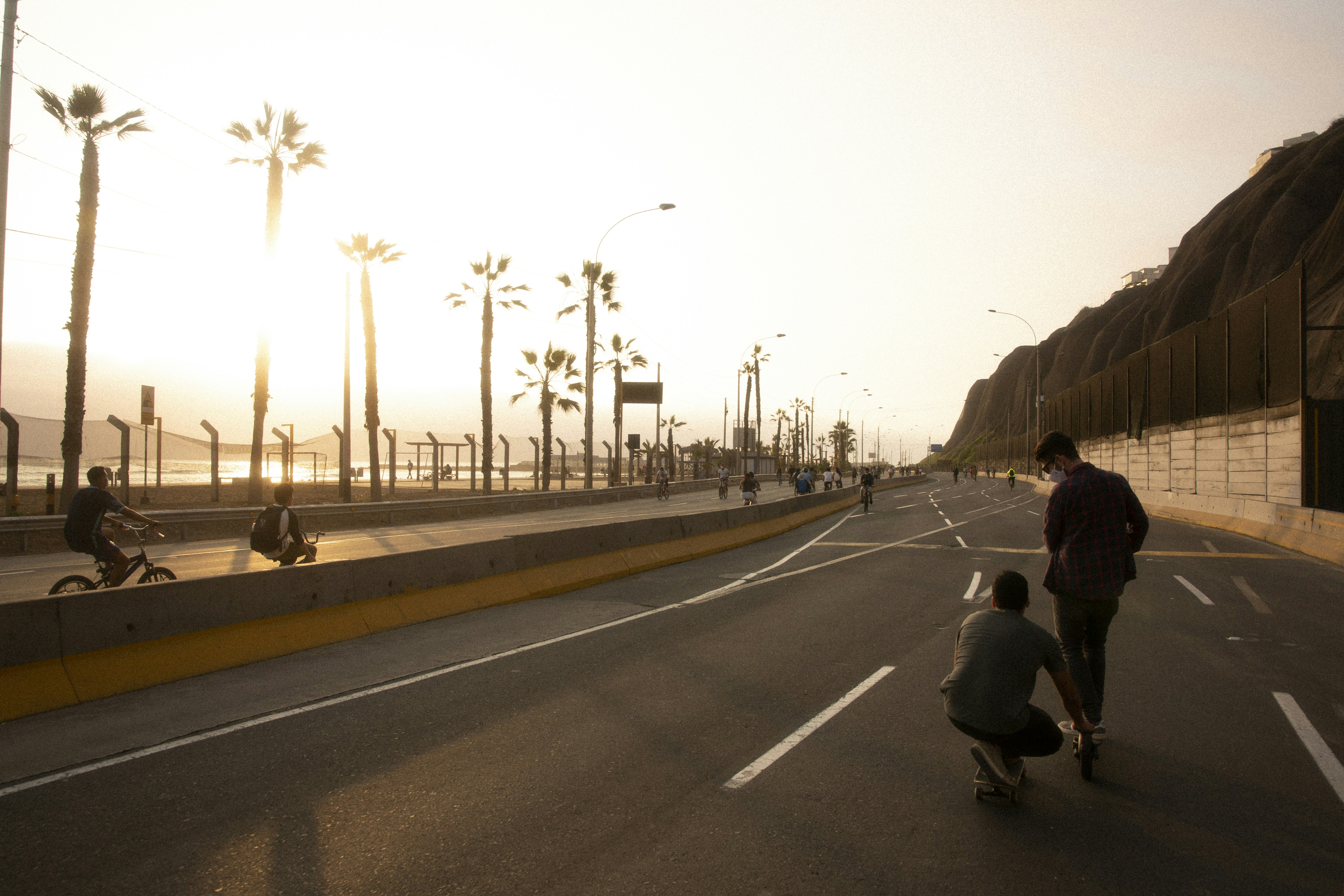 Historic streets of Lima