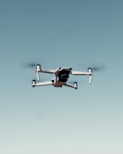 Drone en vol
