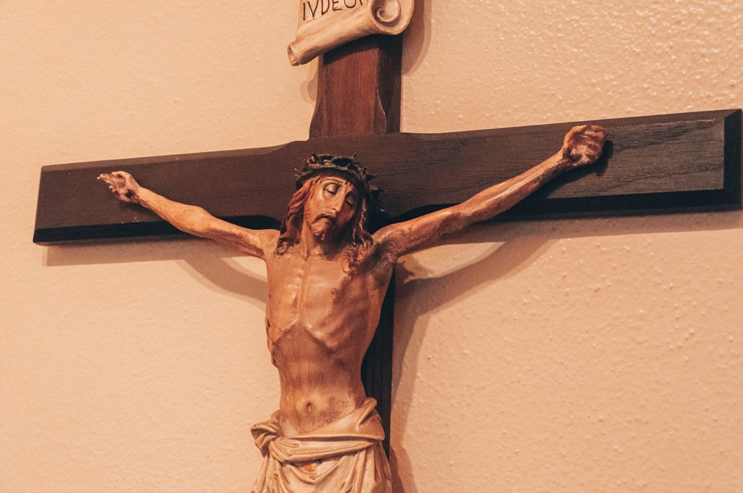 jesus christ on cross wall decor