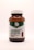 A brown glass bottle with a white cap contains CBD gummy bears. The label indicates THC-free broad-spectrum extract with 1350 mg of CBD. The flavor is delightful watermelon, and there are 30 gummies per bottle.