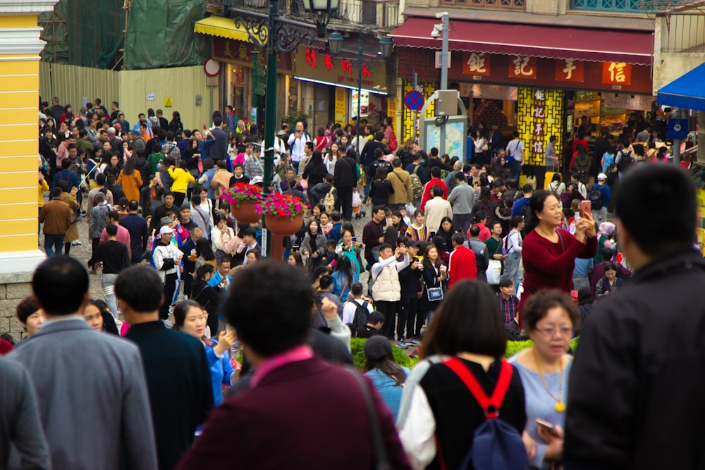 people gathering in a event during daytime