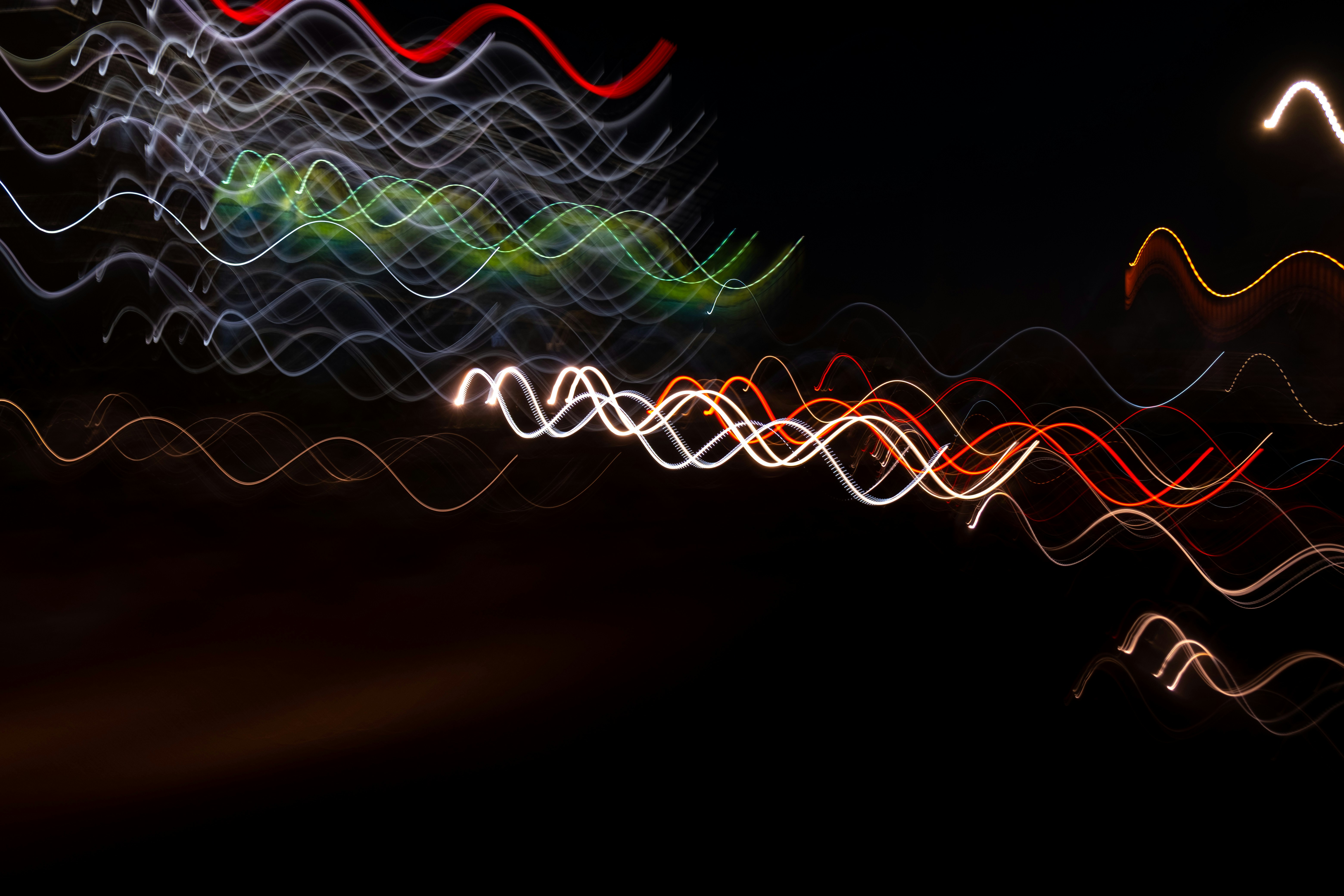 Electric SUV accelerating quickly on a highway at dusk