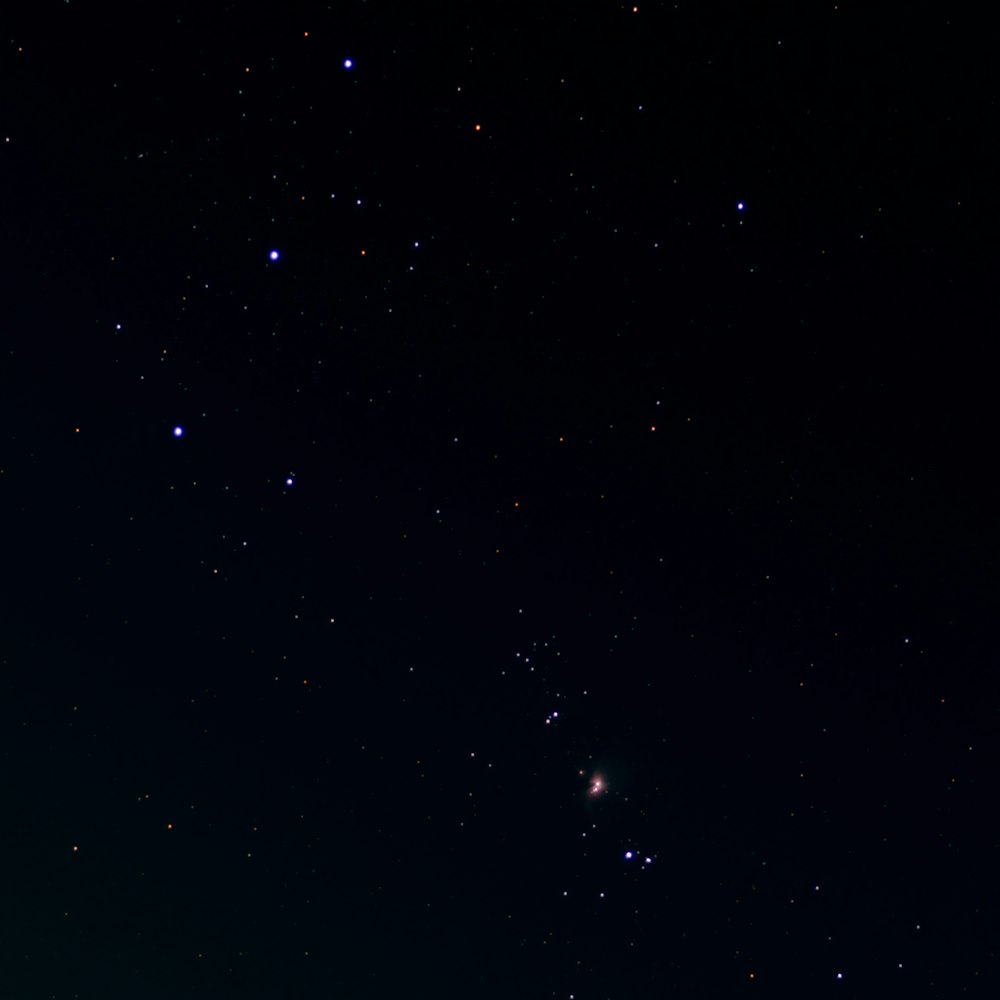 stars in the sky during night time