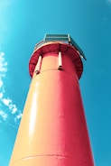 A lighthouse symbolizing sustainability research.