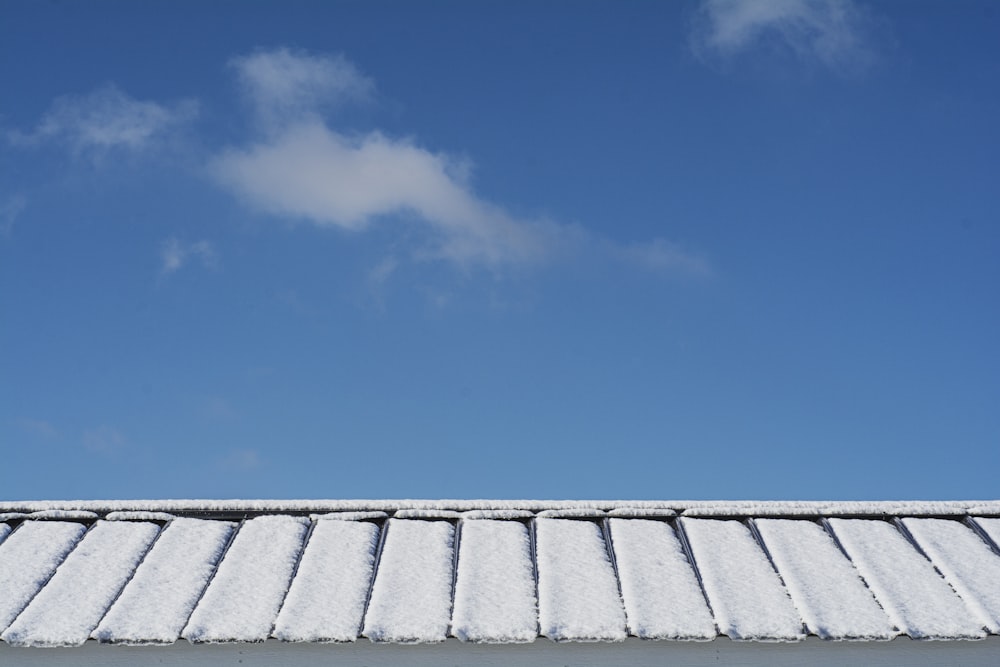 gray roof under blue sky during daytime