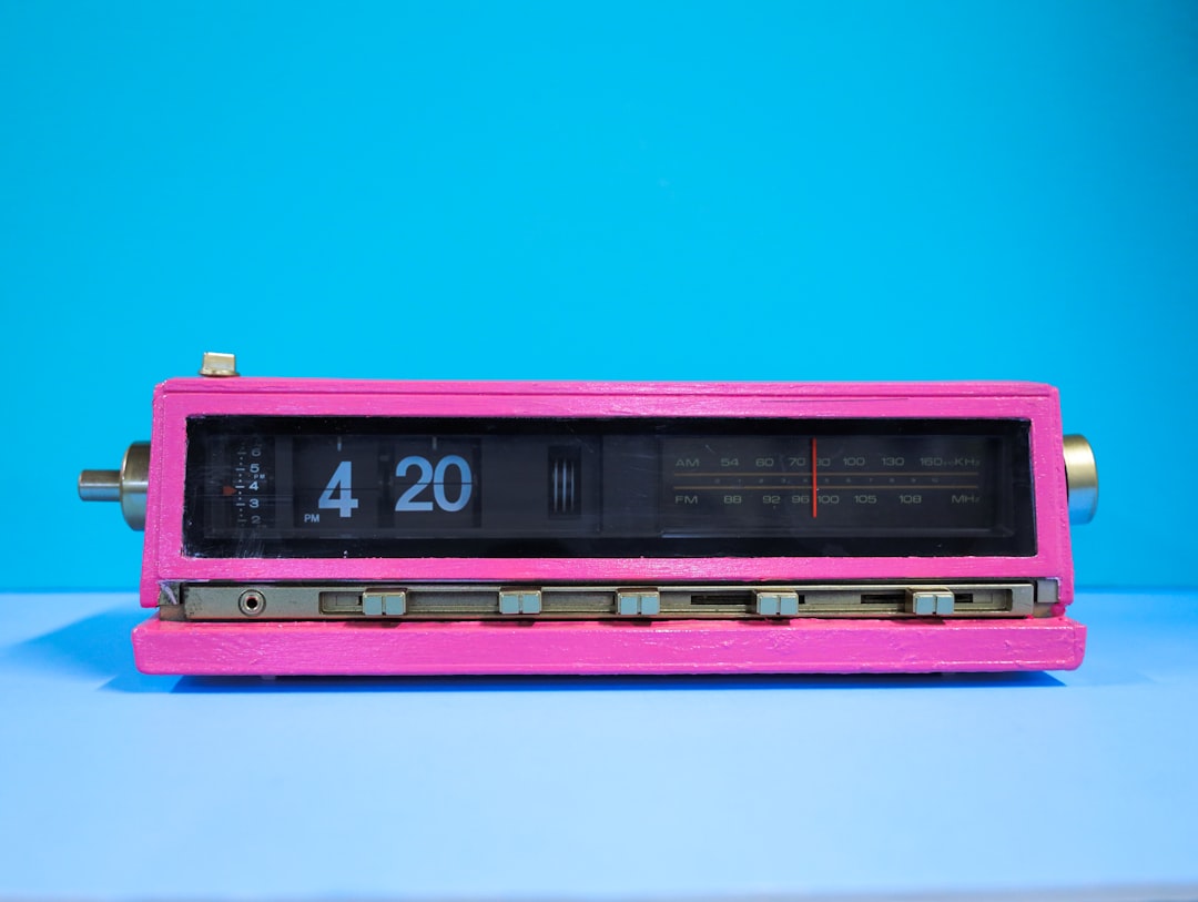 Sometimes, you have to take something old and give it a makeover. This classic am/fm radio told me to paint it pink and gold. I set it to the first radio station that I ever won concert tickets on when I was a teenager. The time, well, I only set it to that time because I thought a few people might appreciate it. 