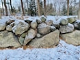 gray rocks on brown soil