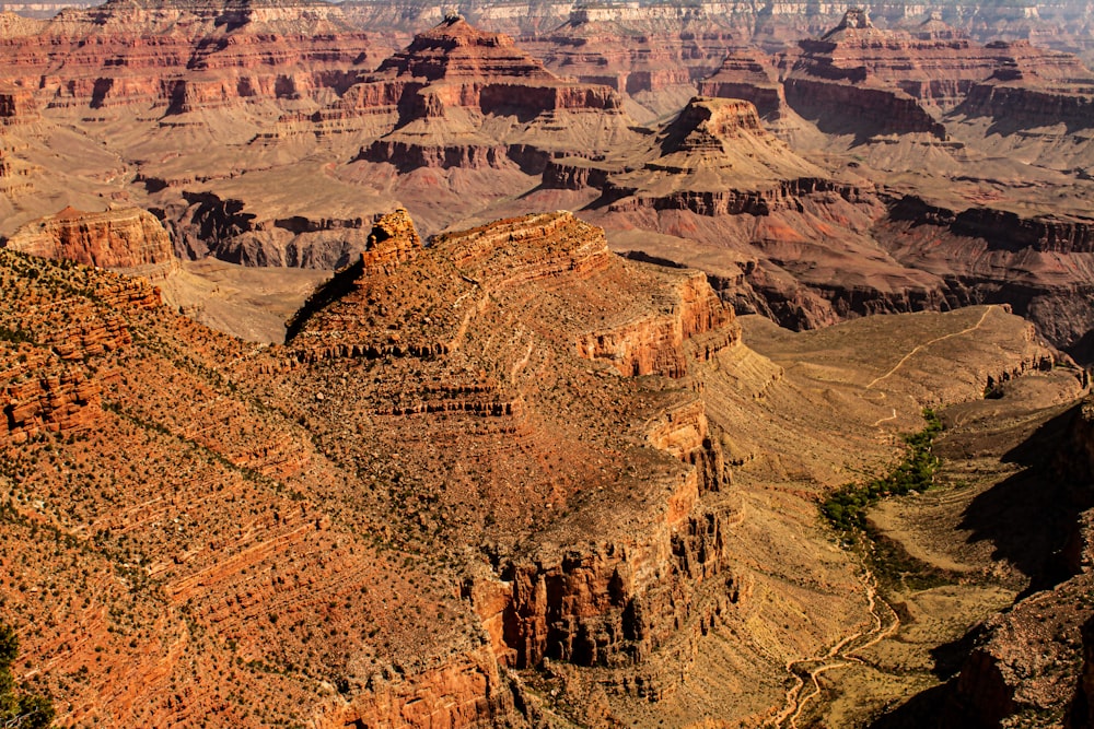 brown rock formation during daytime