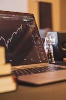 black and silver laptop computer