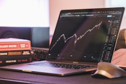 black and silver laptop computer