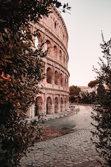 brown concrete building near trees during daytime