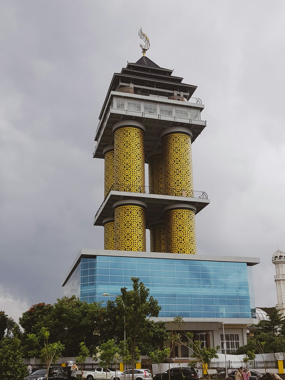 white and brown concrete building