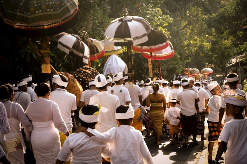 The Literary Traveller: Ubud Writers & Readers Festival 2025 bali procession