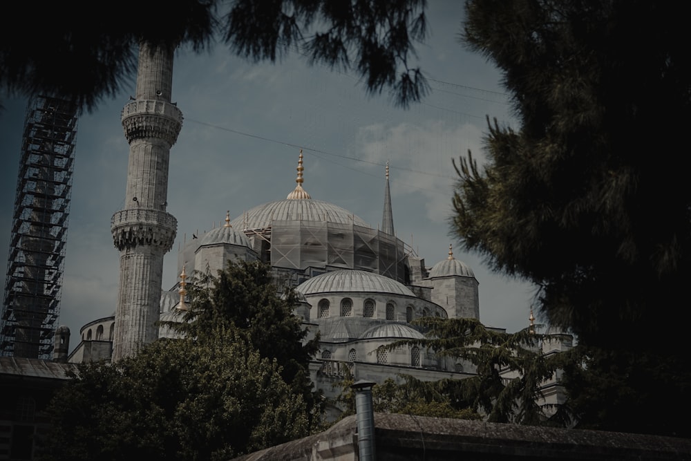 white and brown concrete dome building