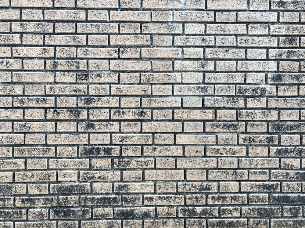 brown and black brick wall