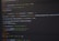 PHP code is displayed on a dark-themed text editor, featuring HTML tags and PHP functions. The code handles the retrieval and display of posts, with conditional statements and template inclusion.