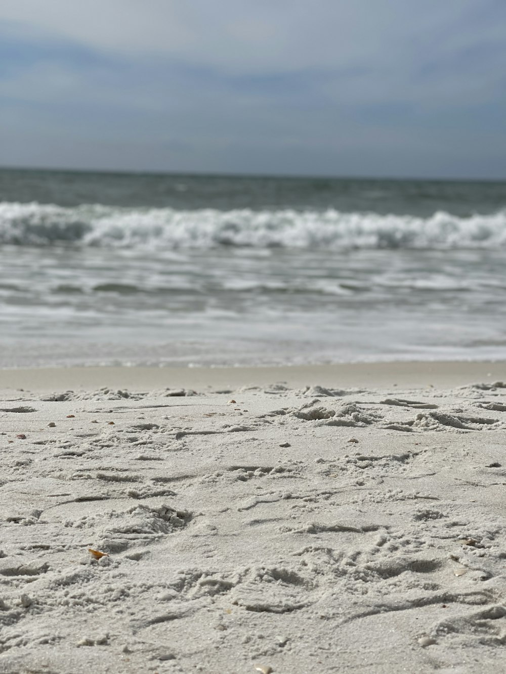 brown sand near body of water during daytime