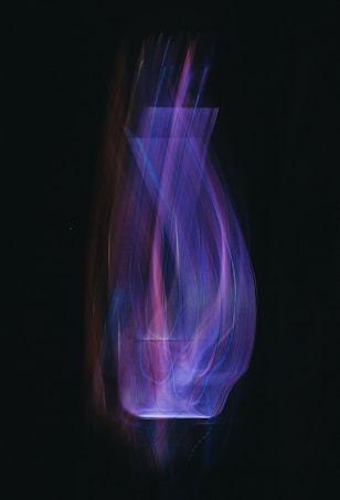 purple and blue light illustration