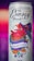 A vibrant energy drink can featuring a stylized red rooster wearing a top hat. The can is decorated with colorful graphics, including lightning bolts and a banner reading 'Blueberry Flavour.' The background is a gradient of pink and purple hues.