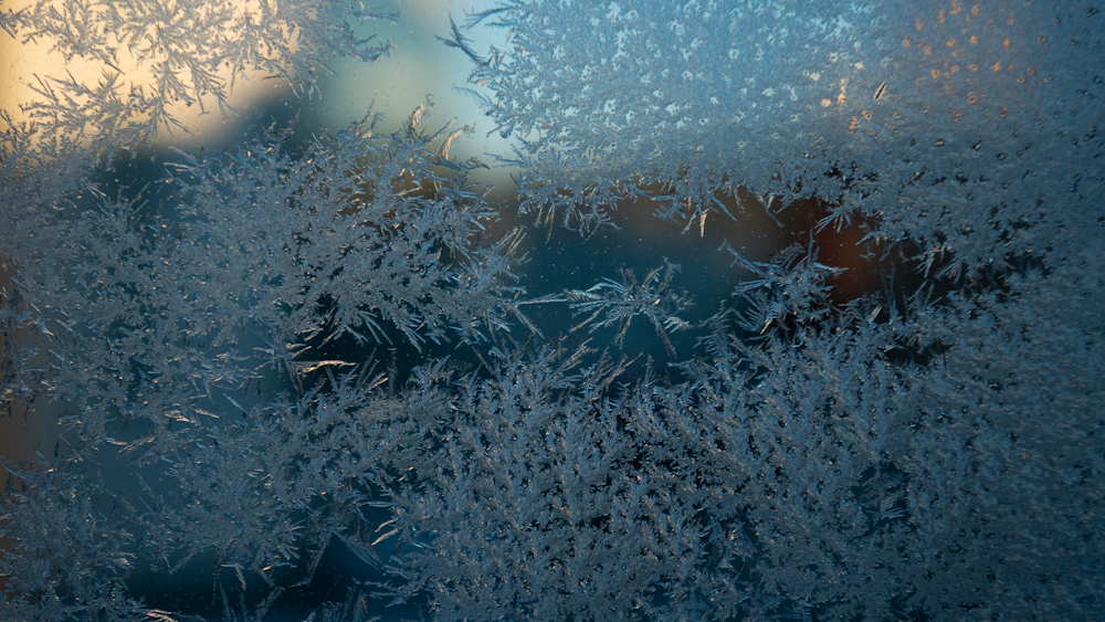 water droplets on glass window