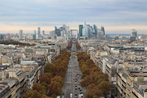 aerial view of city buildings during daytime