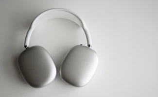 High-fidelity headphones with cushioned ear pads against a clean white backdrop