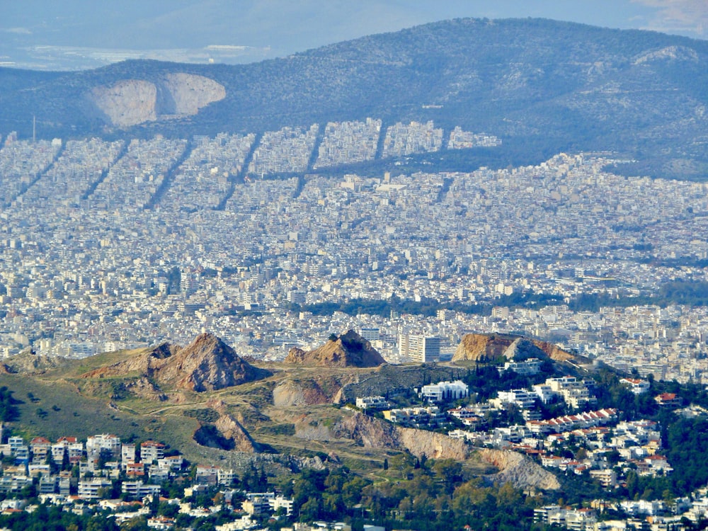 aerial view of city during daytime