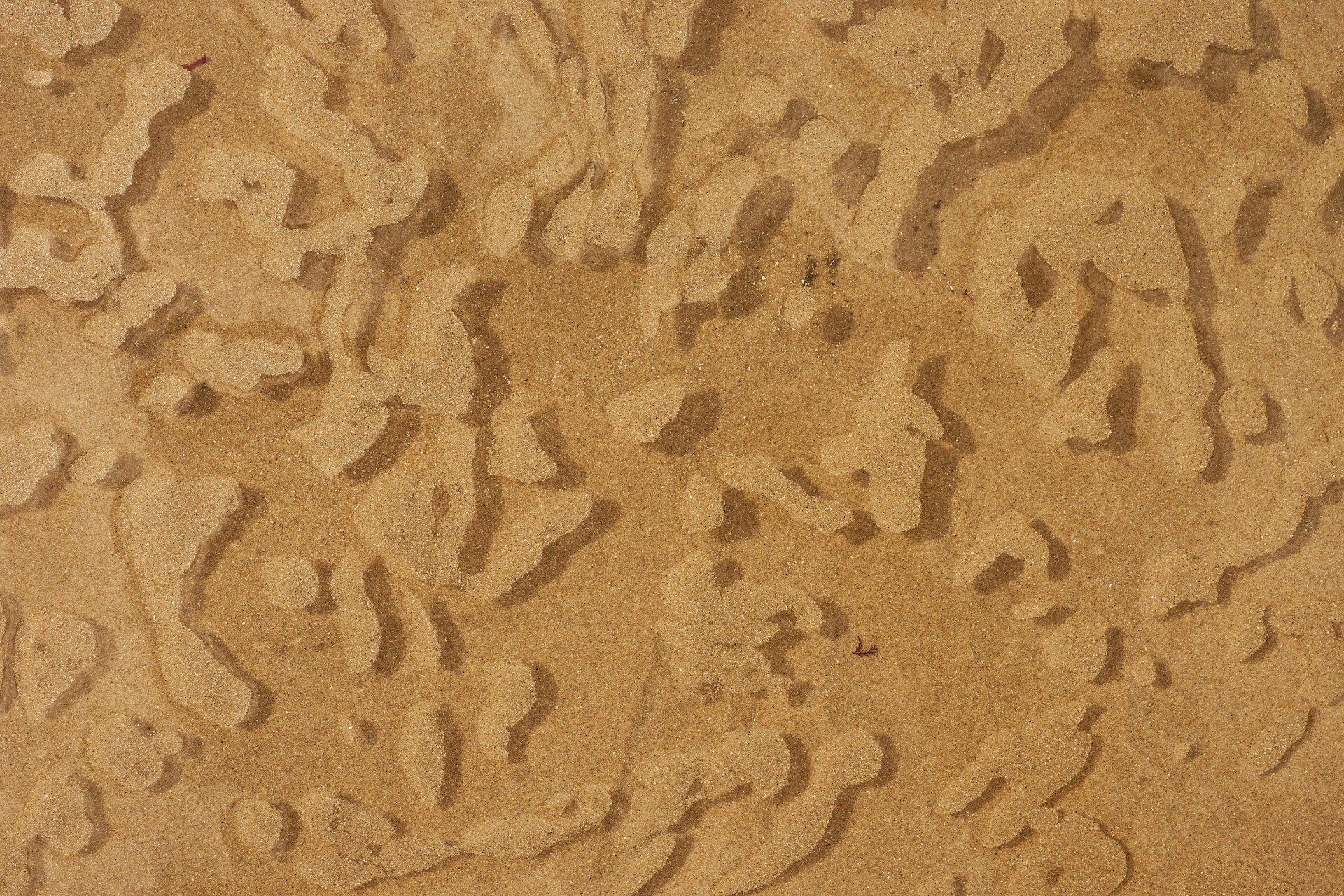 brown sand with shadow of person