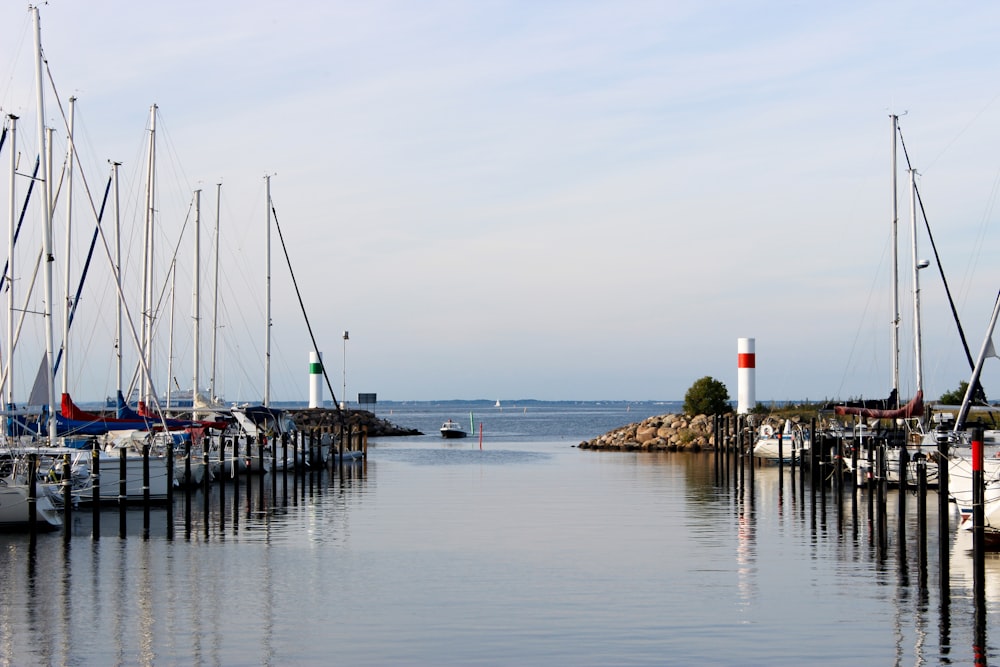 white sail boat on sea during daytime