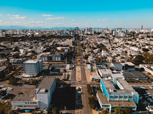 aerial view of city buildings during daytime